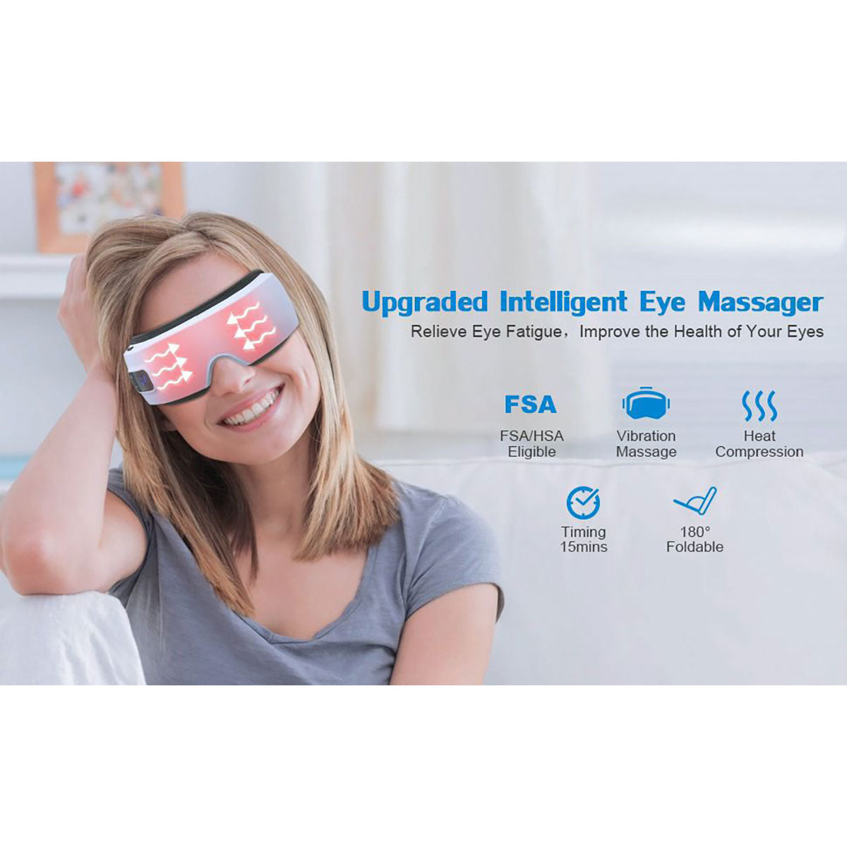 3-in-1 Heated Eye Mask