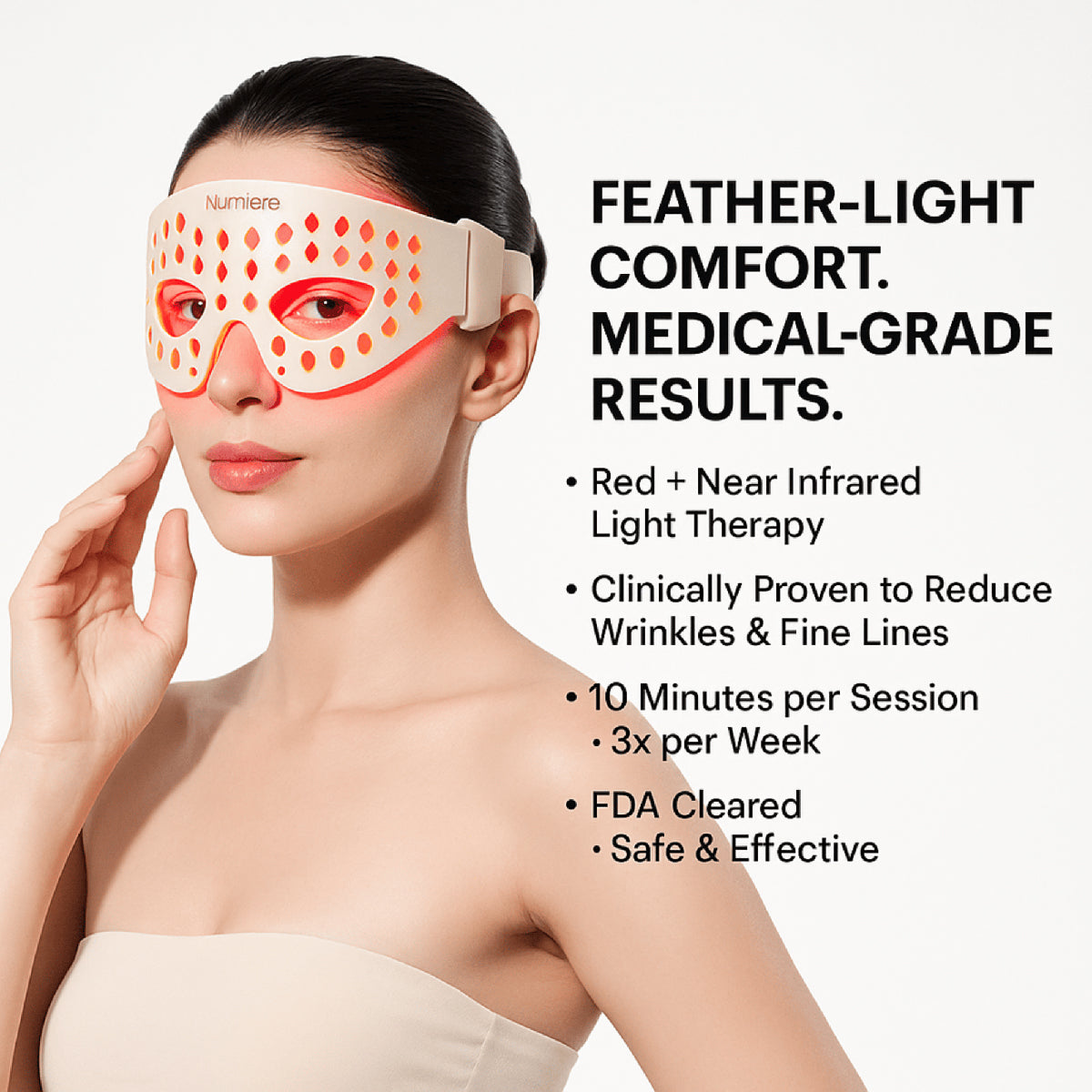 LED Light Therapy Eye Mask