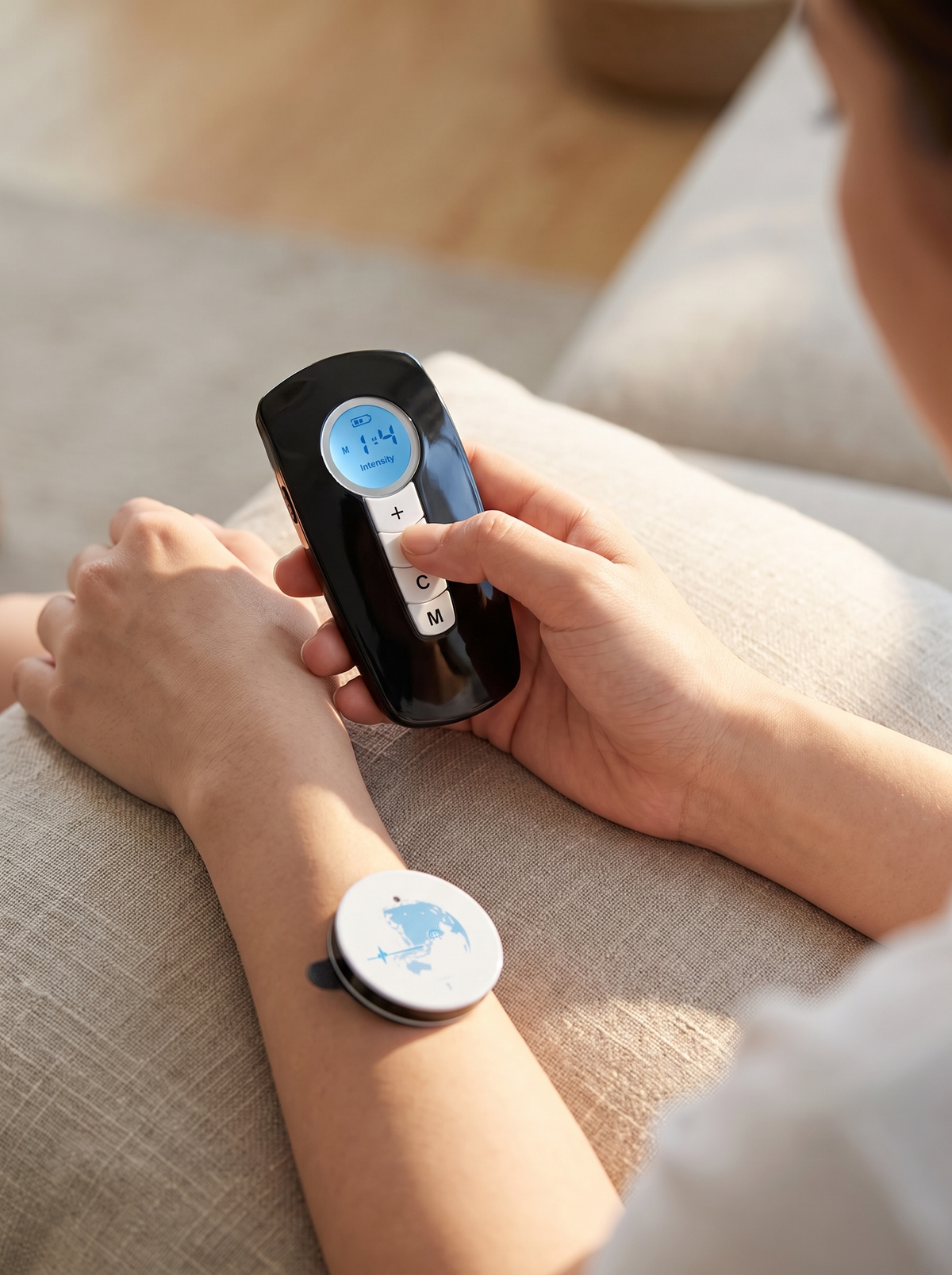 Hands-free control from the remote