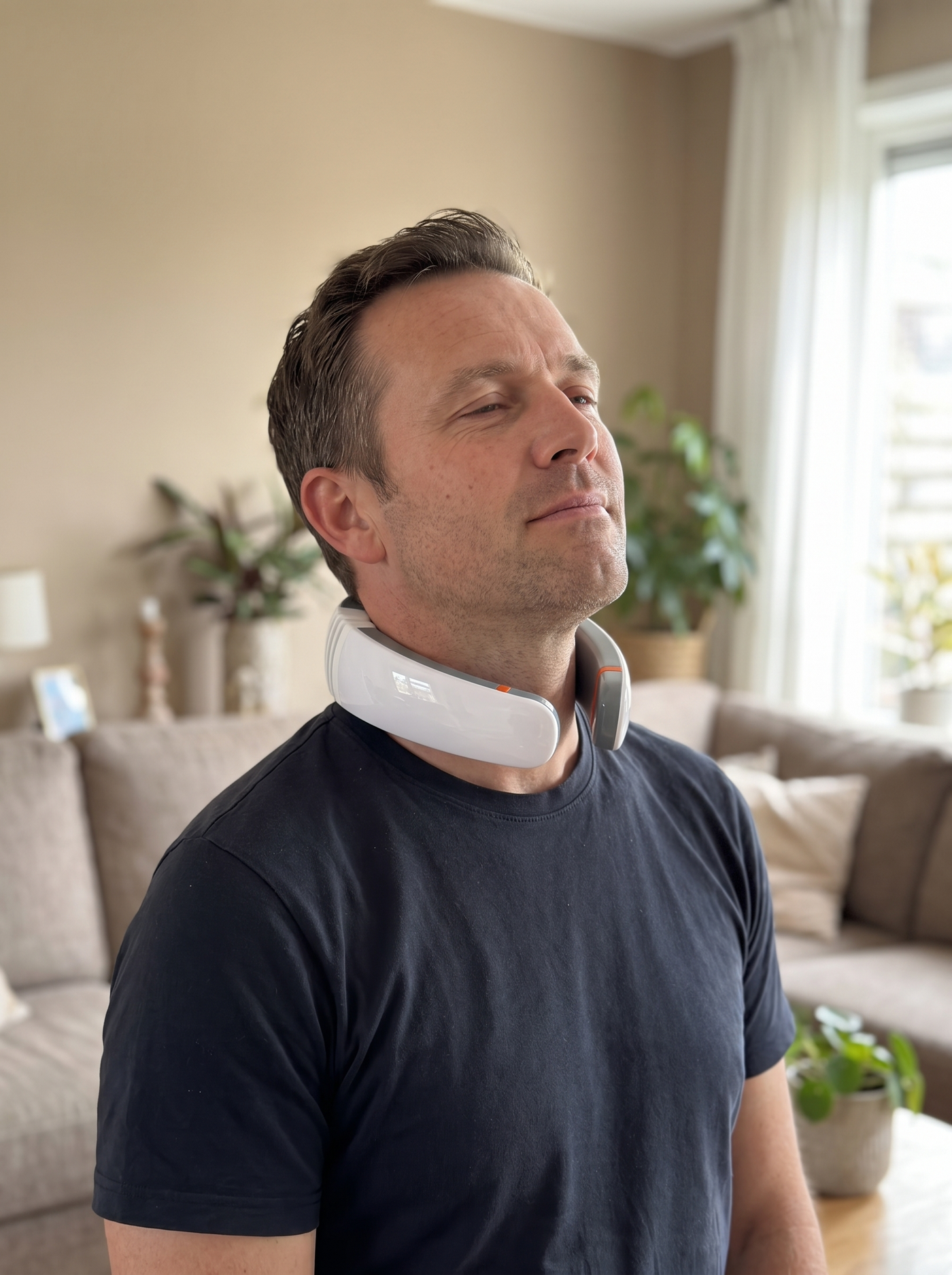 Three therapies, one wrap around the neck
