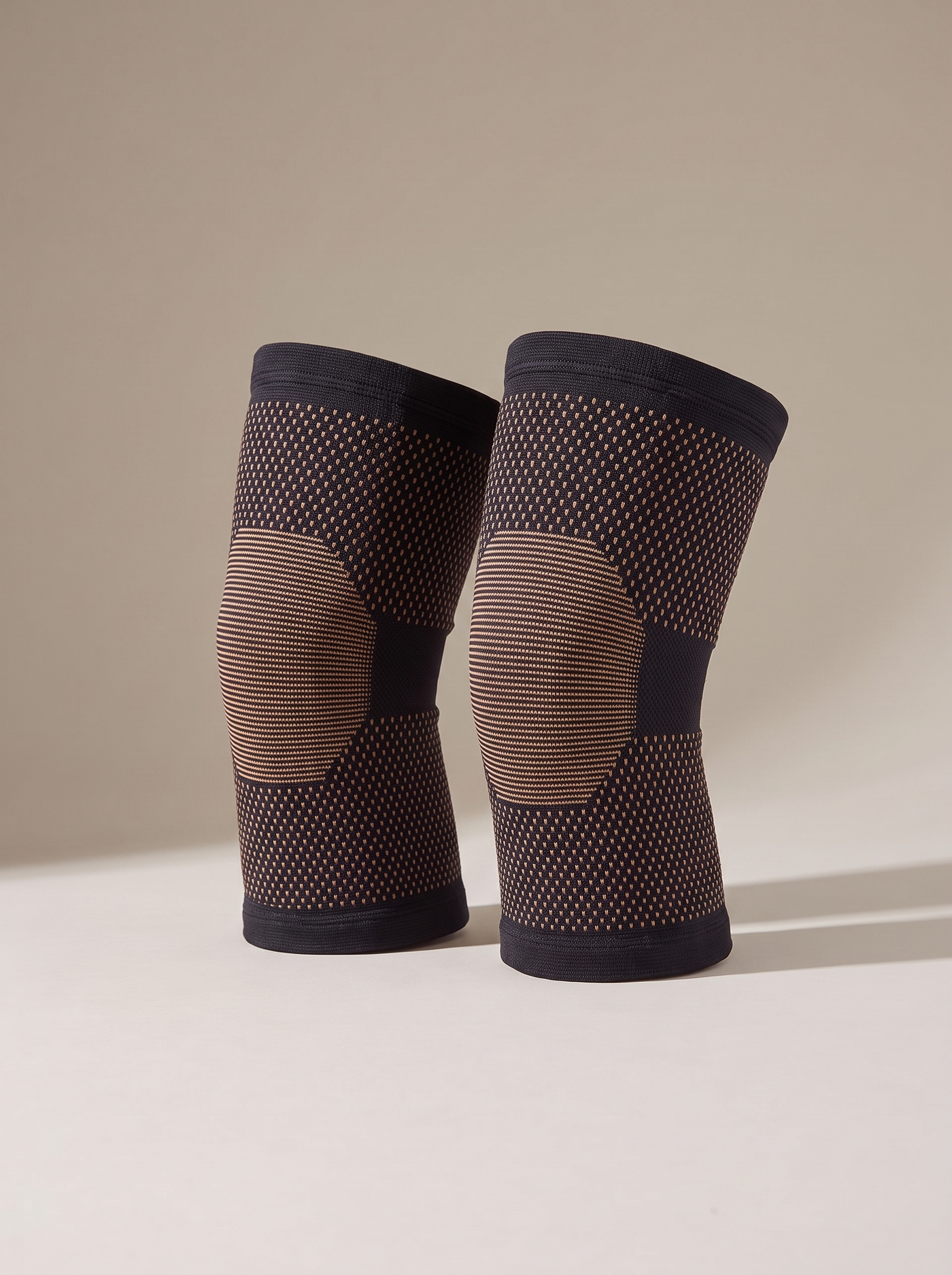 One for each knee, always a matched pair