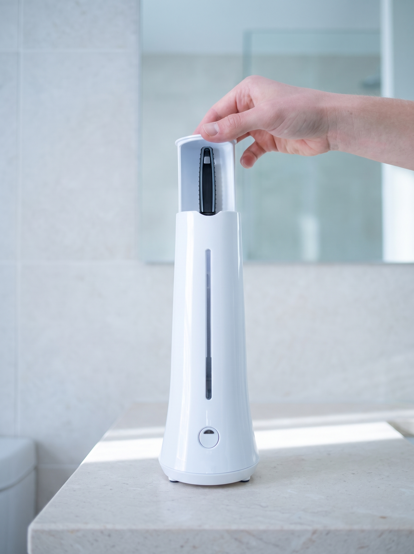 Dry and sanitize, automatically