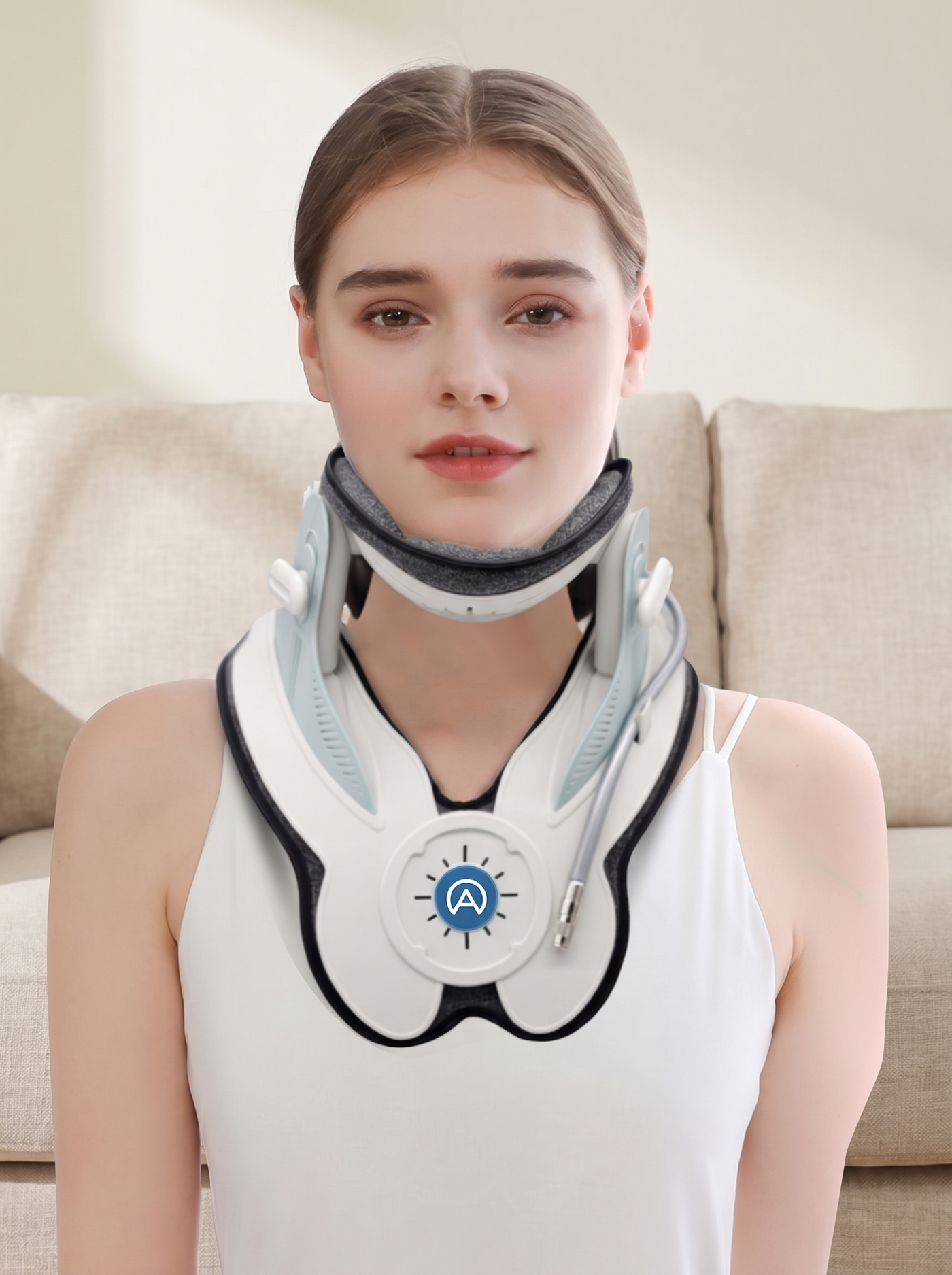 A gentle lift for a tired neck