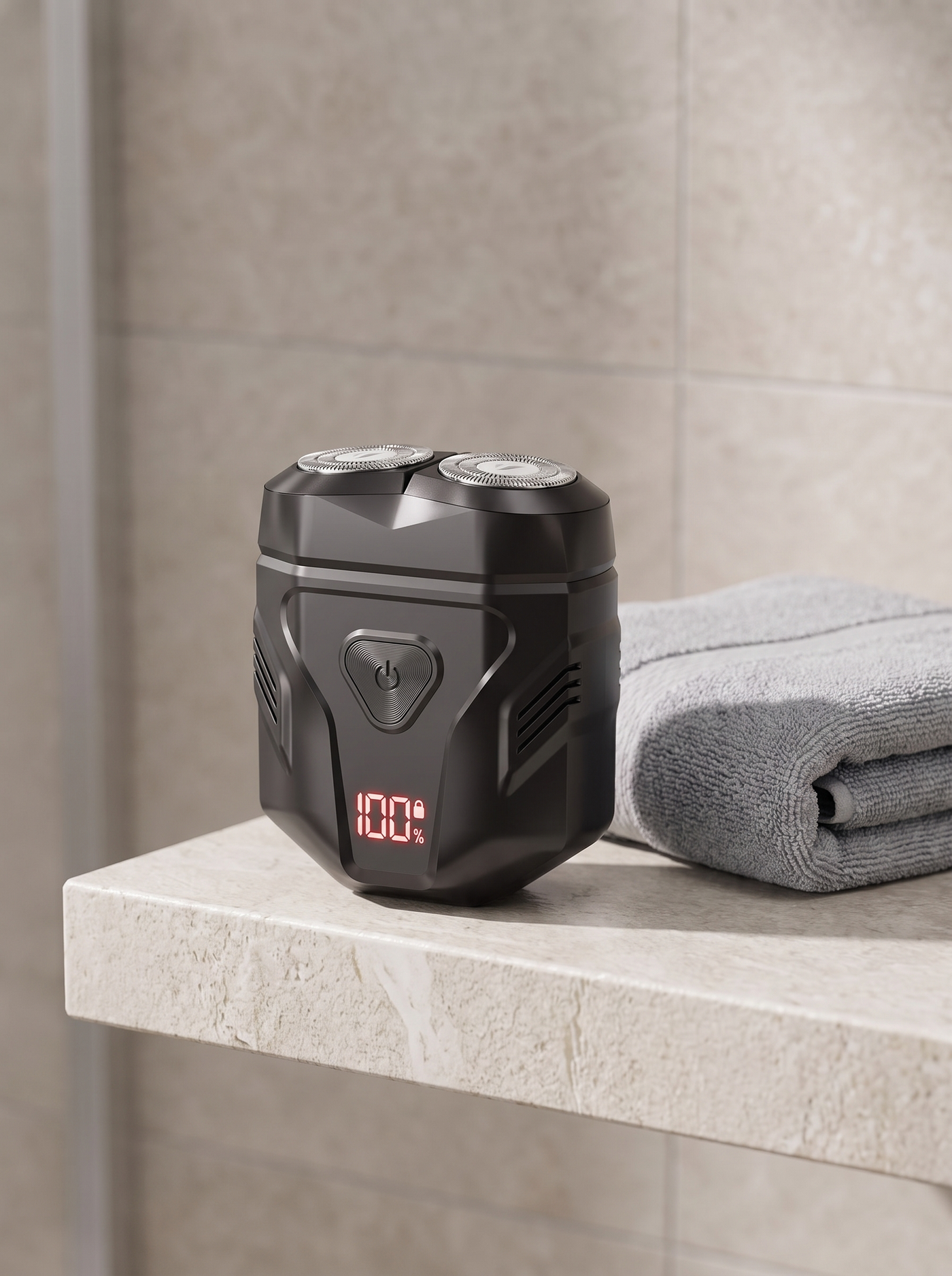 Full-size shave, pocket-sized shaver