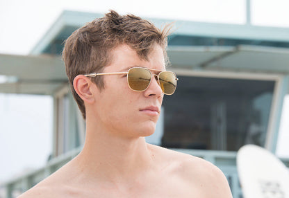 Eagle Eyes Aviator Sunglasses