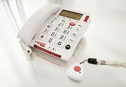 Big Button Phone With Safety Pendant