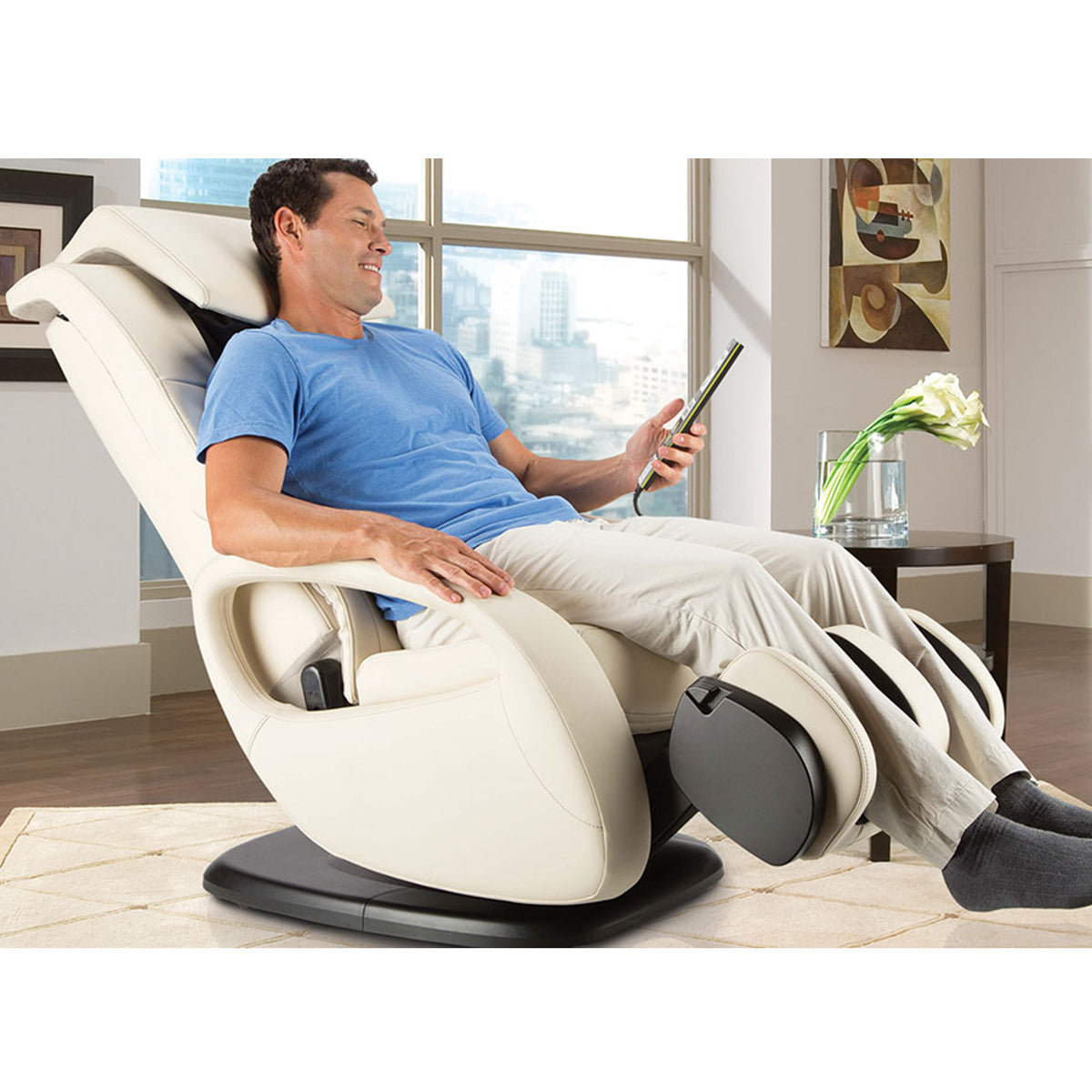 3D Orbital Massage Chair with Ottoman