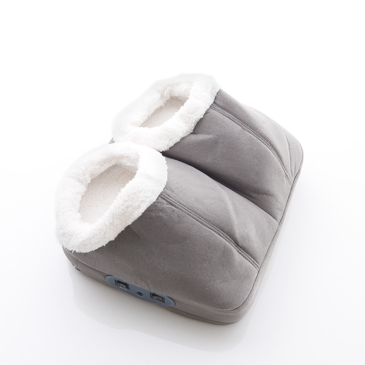 Fleece-Lined Warming Foot Massager
