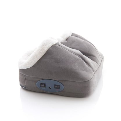 Fleece-Lined Warming Foot Massager