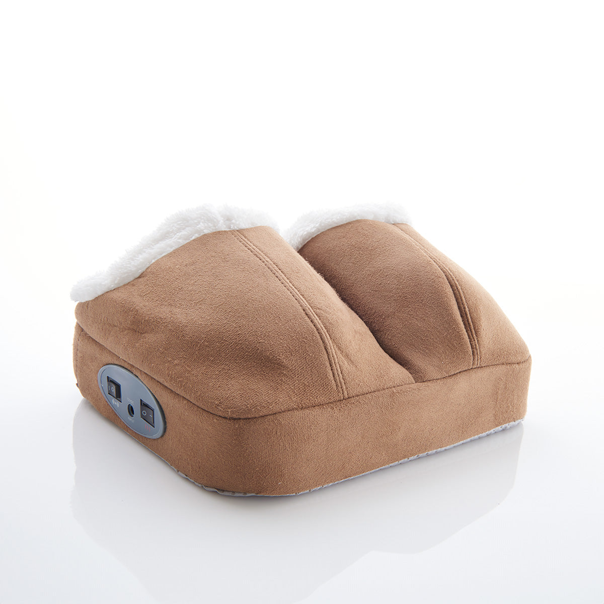 Fleece-Lined Warming Foot Massager