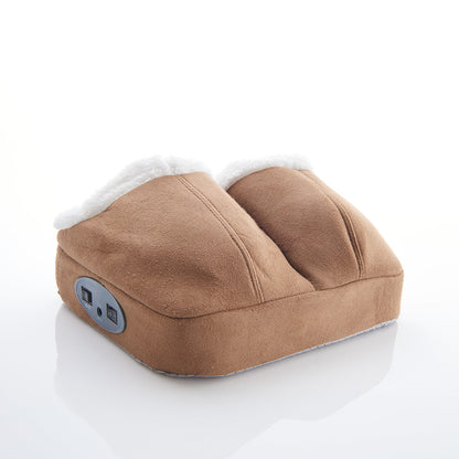 Fleece-Lined Warming Foot Massager