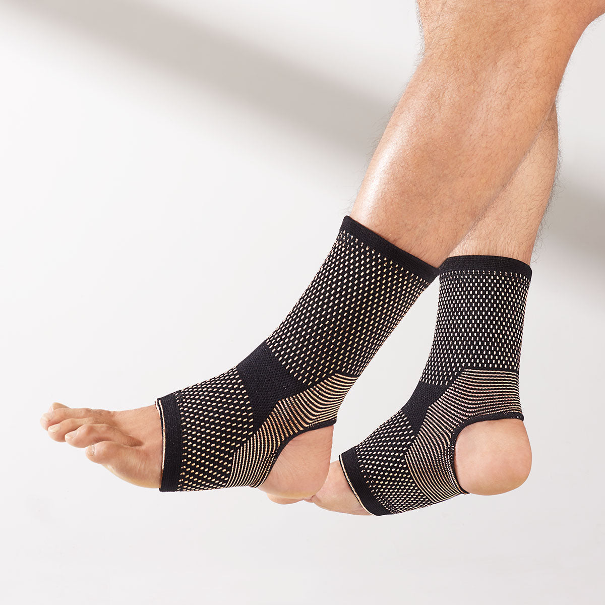 Copper Infused Compression Ankle Braces