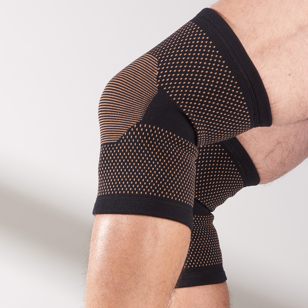 Copper Infused Compression Knee Braces (Set of 2)