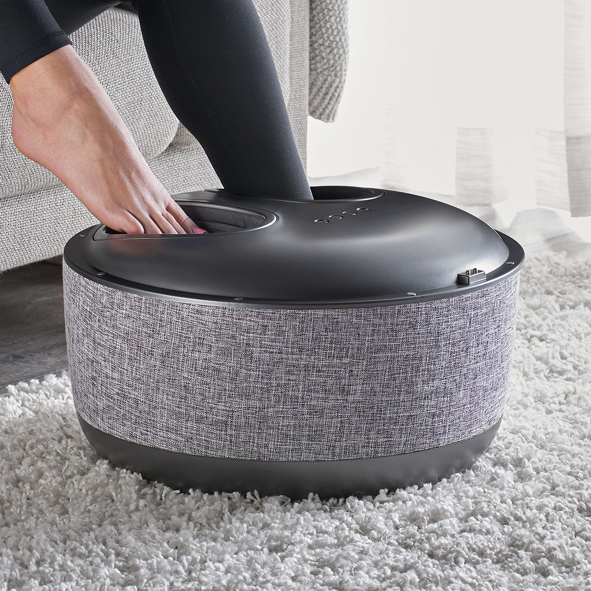 Shiatsu Foot Massaging Ottoman