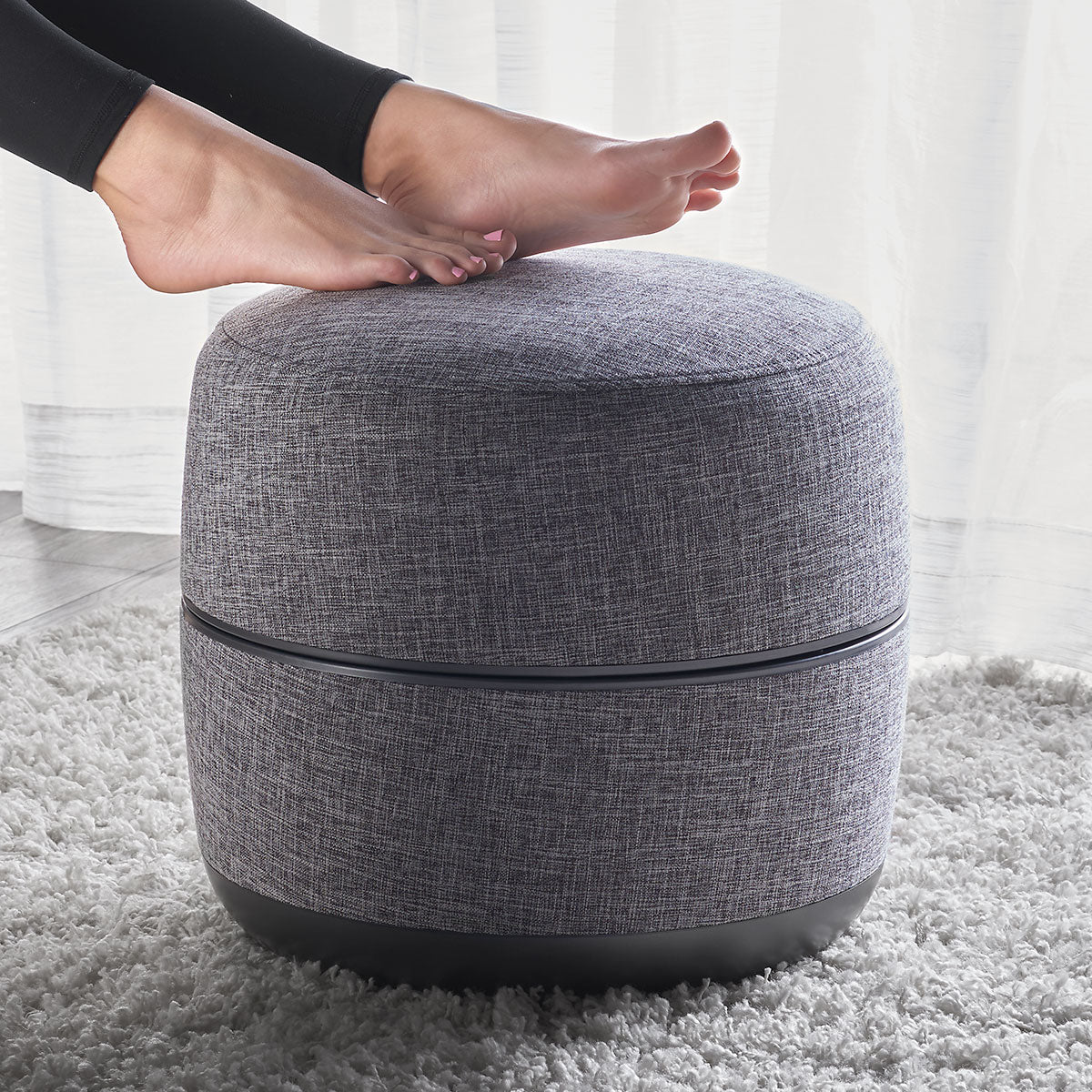 Shiatsu Foot Massaging Ottoman