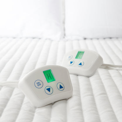 Dual Zone Heated Mattress Pad