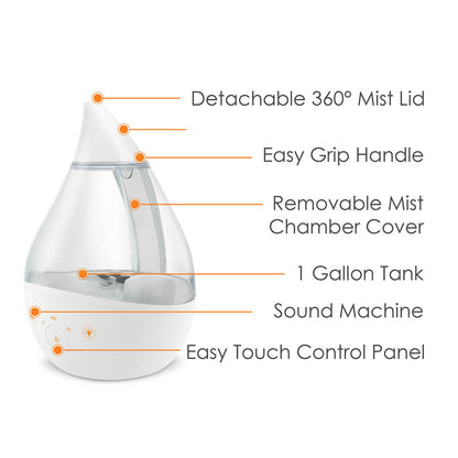 Sleep Humidifier with Sound Machine