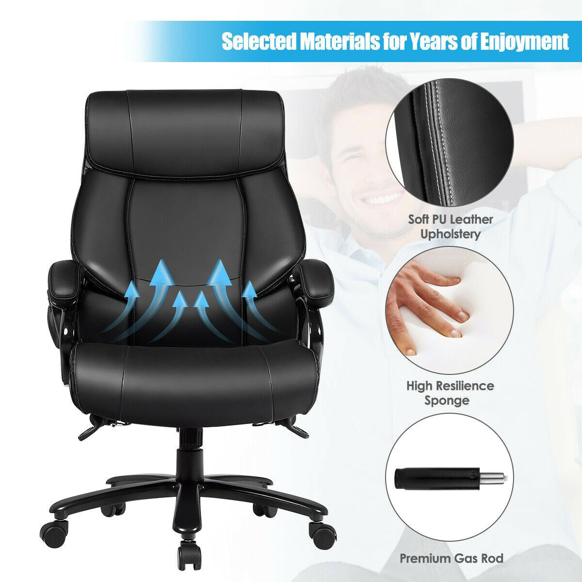 Massaging Desk Chair