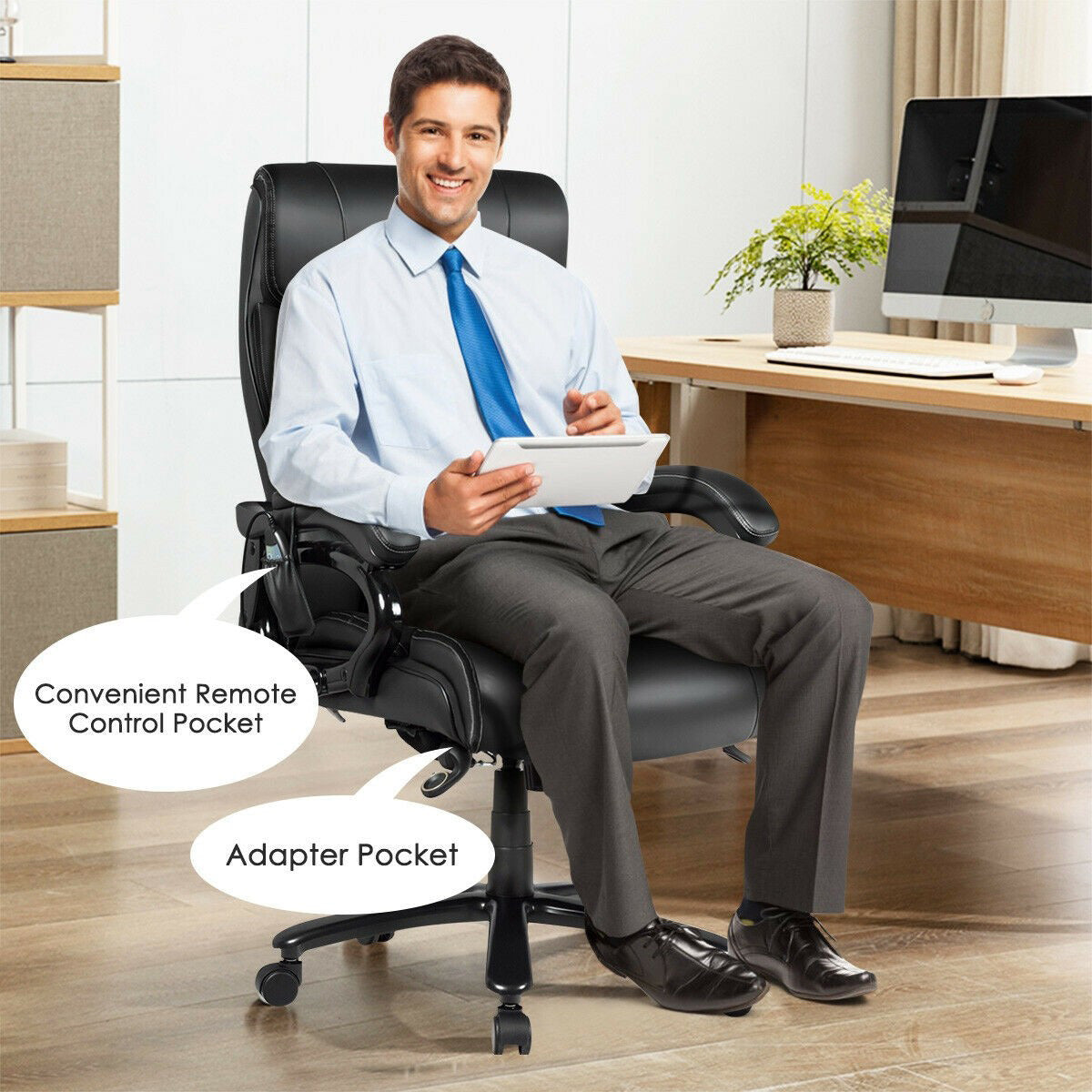 Massaging Desk Chair