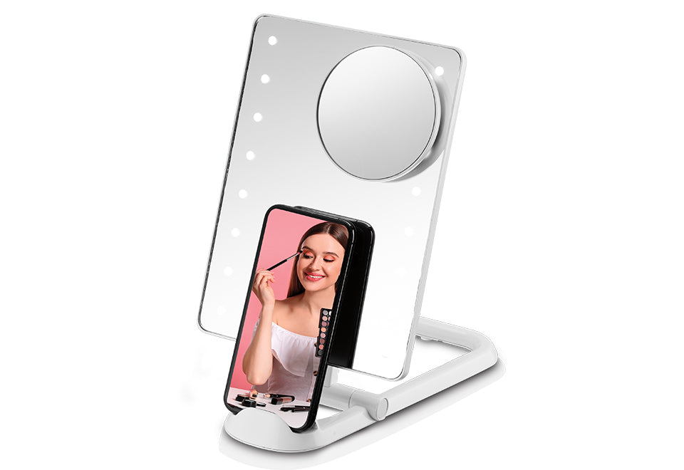 Cordless Lighted Vanity Mirror