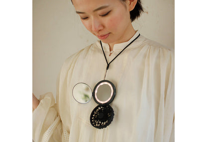 Travel Mirror with Fan