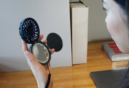Travel Mirror with Fan