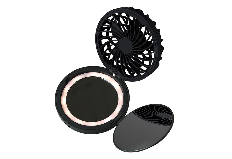 Travel Mirror with Fan