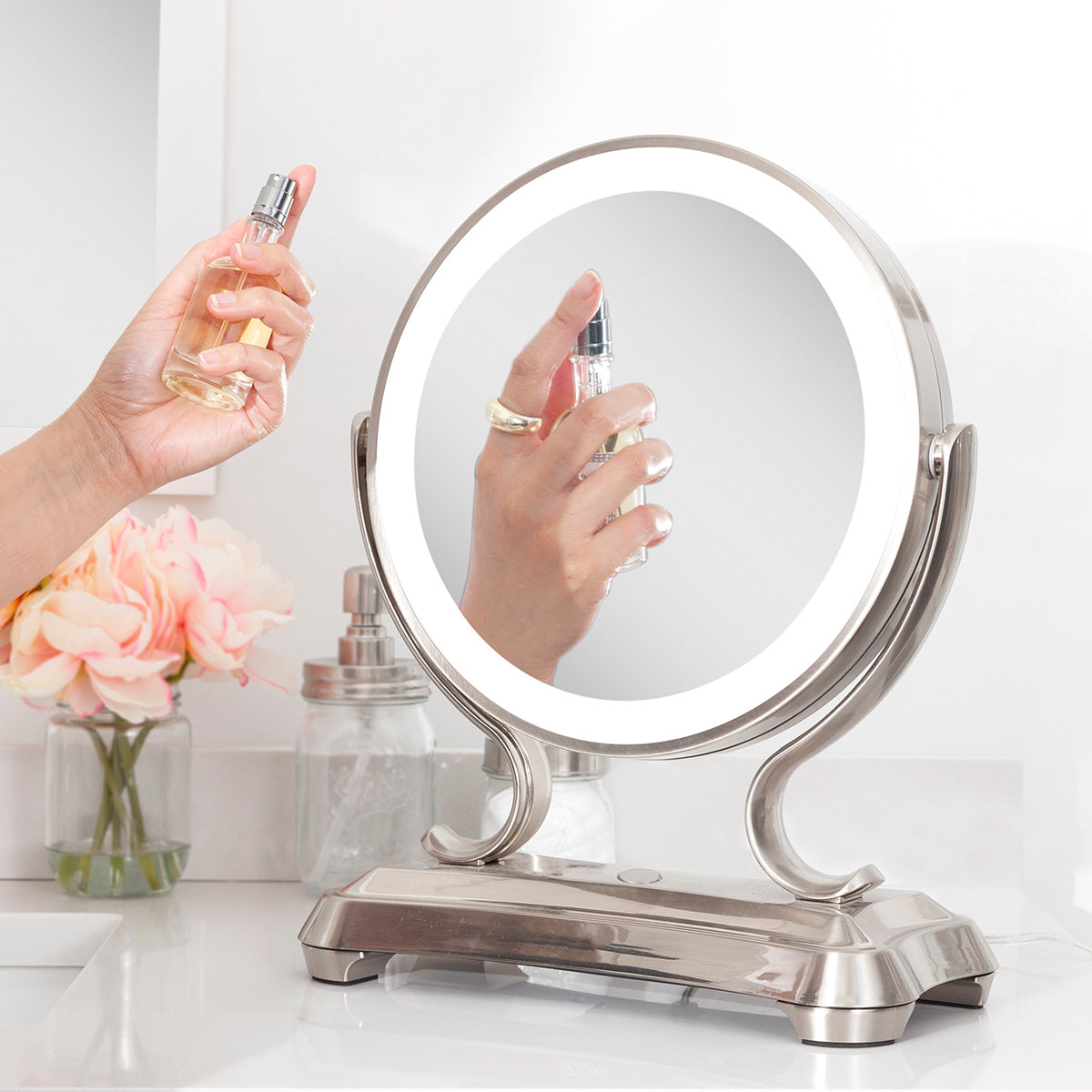 LED Glamour Makeup Mirror