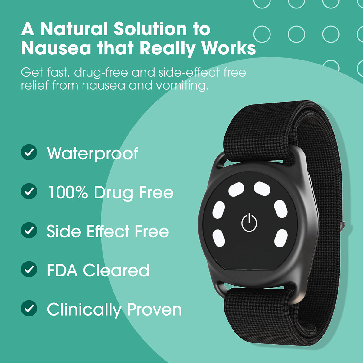 Waterproof Anti-Nausea Sports Wristband
