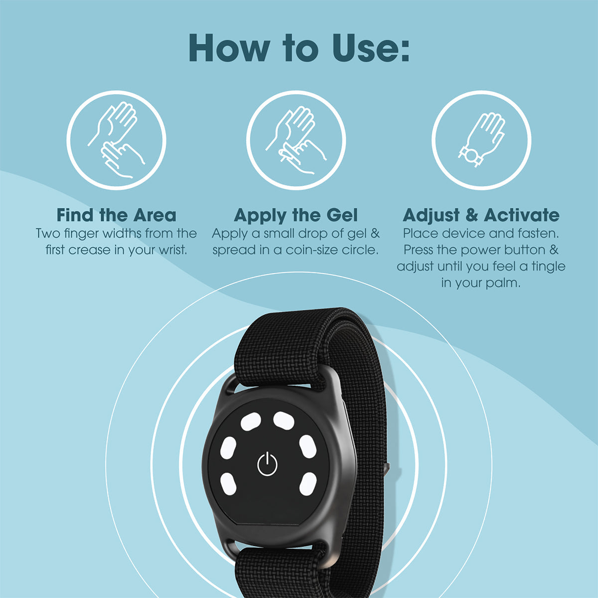 Waterproof Anti-Nausea Sports Wristband