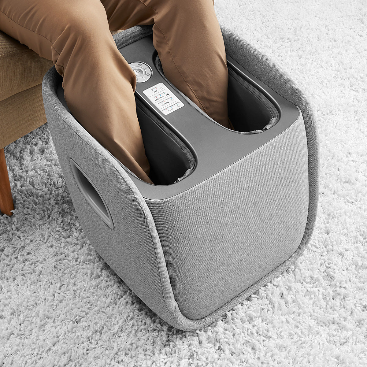 Convertible Foot & Calf Massage Ottoman