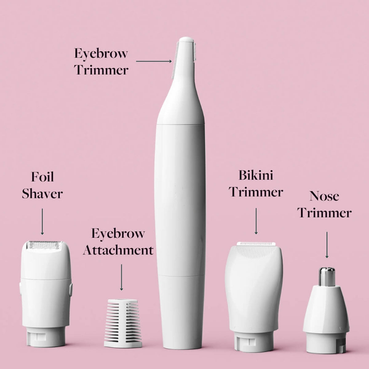 5-in-1 Face and Body Groomer