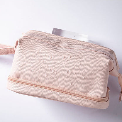 2-in-1 Cosmetic & Brush Case