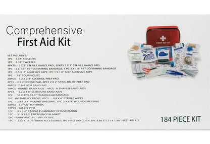 184 Piece First Aid Kit