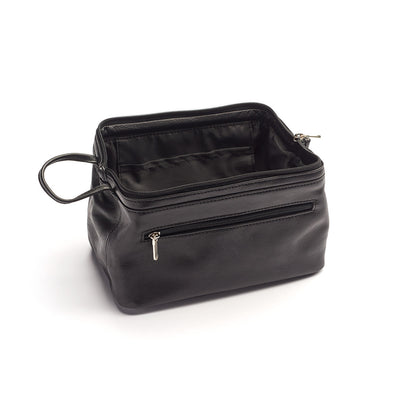 Personalized Leather Toiletry Bag