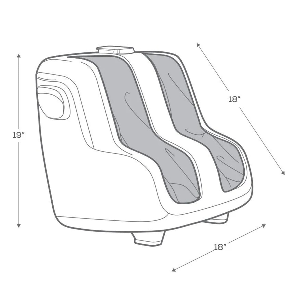 Professional Heated Foot & Calf Massager