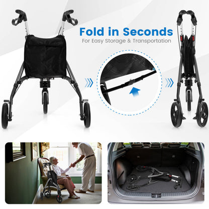 Foldable Rollator Walker