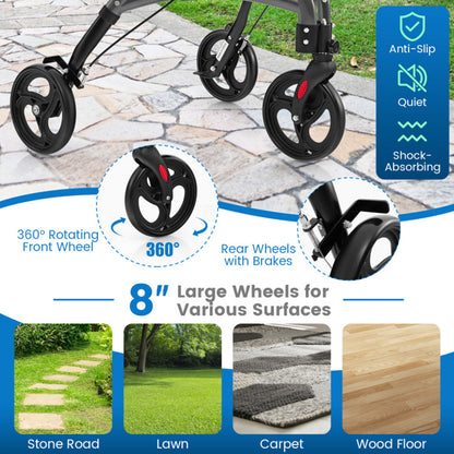 Foldable Rollator Walker