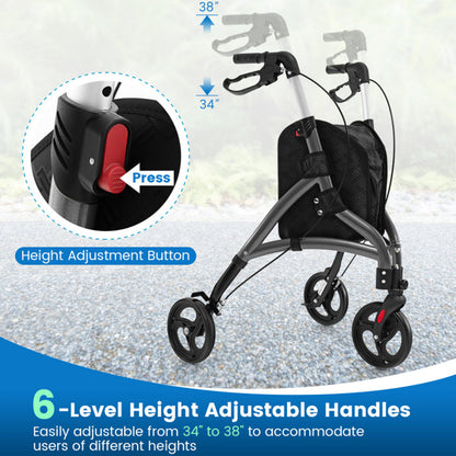Foldable Rollator Walker