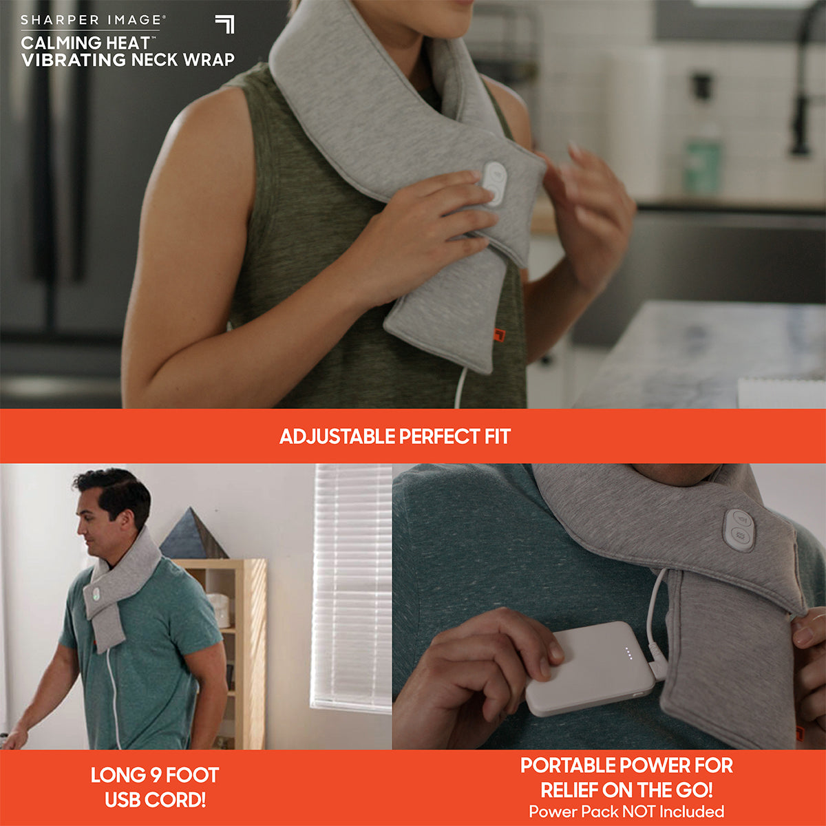 Calming Heat Copper Neck Wrap
