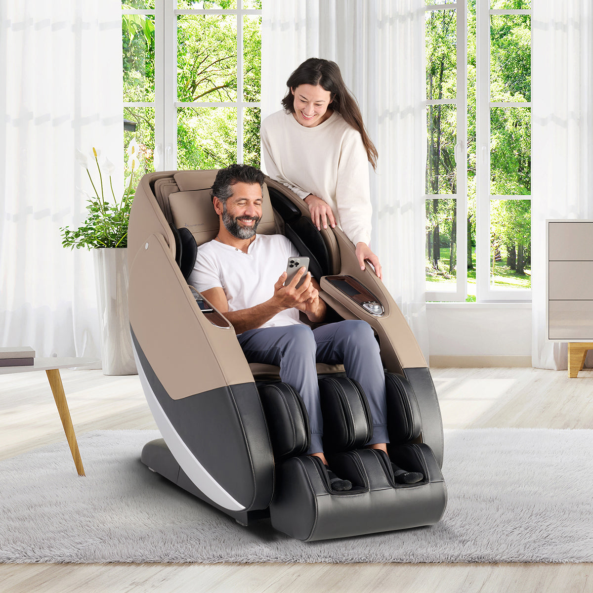 4D Zero Gravity Heated Massage Chair