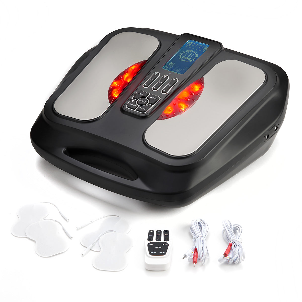 TENS & EMS Foot Massager with Infrared Heat
