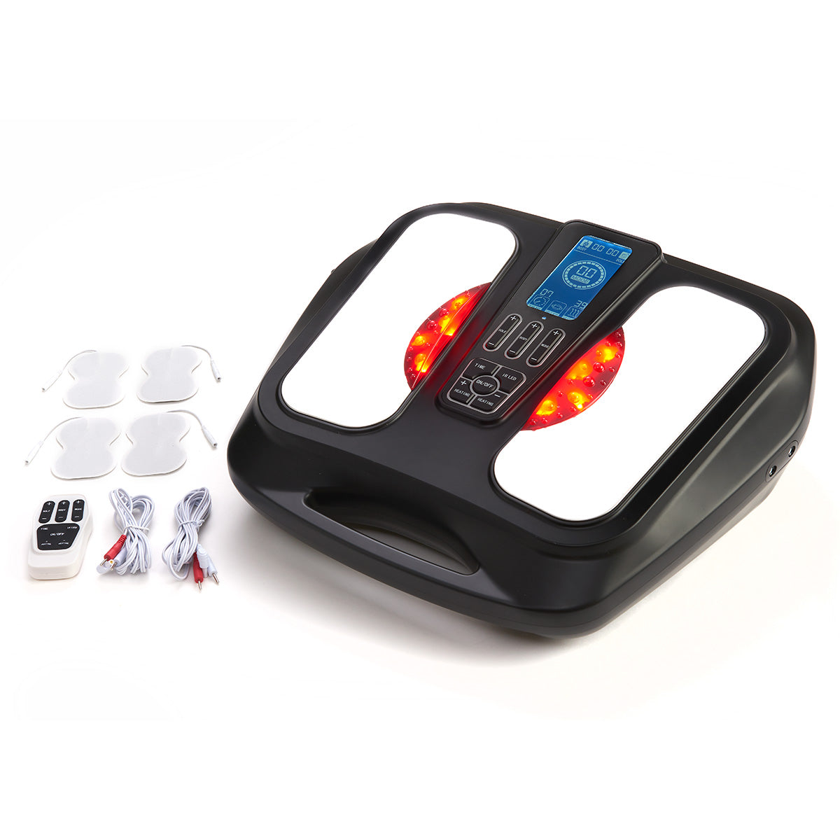 TENS & EMS Foot Massager with Infrared Heat