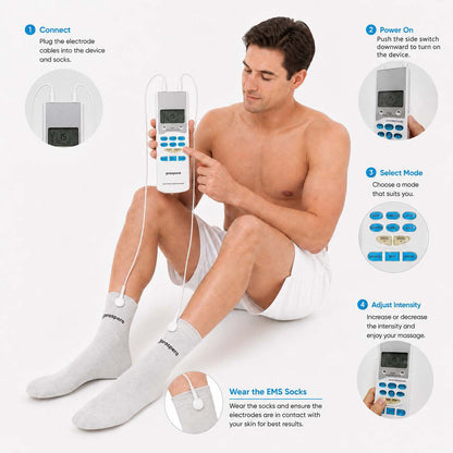 TENS Electronic Pulse Massager Socks