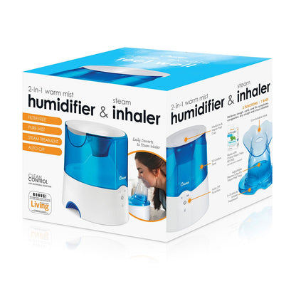 2-in-1 Warm Mist Humidifier