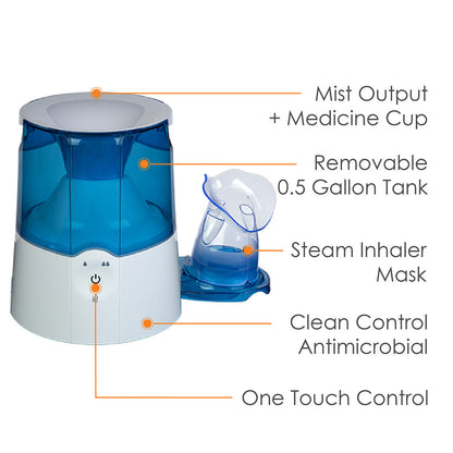 2-in-1 Warm Mist Humidifier