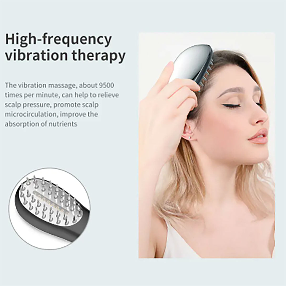 Wireless Scalp Light Brush