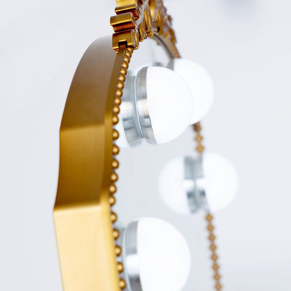 LED Gold Vanity Mirror