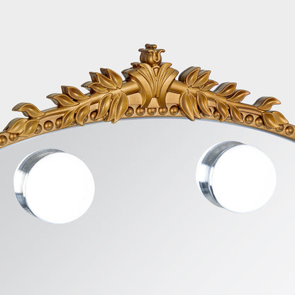 LED Gold Vanity Mirror
