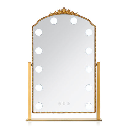 LED Gold Vanity Mirror